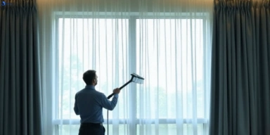 Commercial drapes cleaning service chermside hotels offices