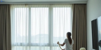 Delicate sheer drape cleaning chermside Matty Curtain Cleaning