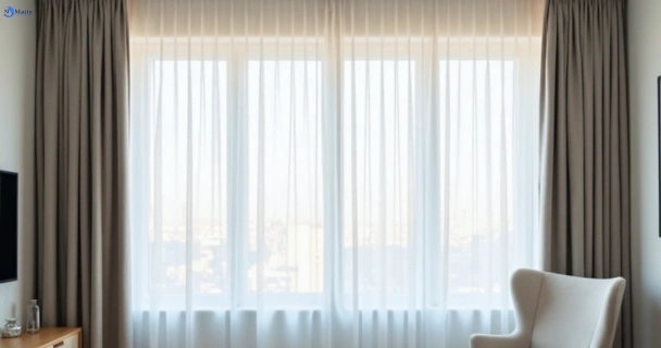 Restored vibrant drapes in chermside QLD after Matty Curtain Cleaning